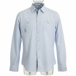 Scotch & Soda Western Shirt Pearl Snap Button Front